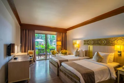 Deluxe-Zweibettzimmer mit ebenerdiger Terrasse — Best Western Premier Bangtao Beach Resort & Spa